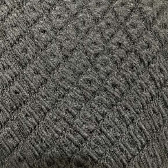 Authentic CHANEL High Waisted Womens Skirt Size 38 Black Diagonal Pattern Italy - Picture 6 of 9